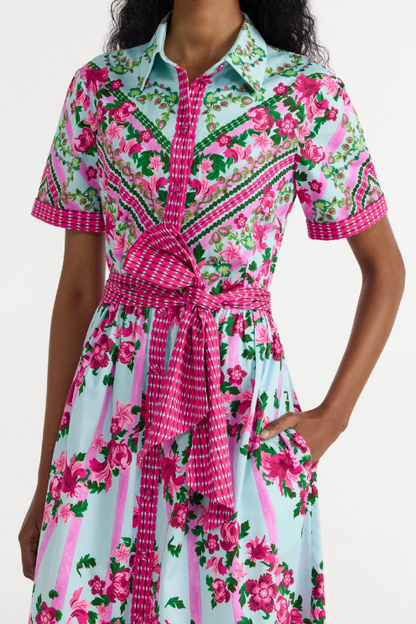 Vivienne Dress in Bellis Ornamental