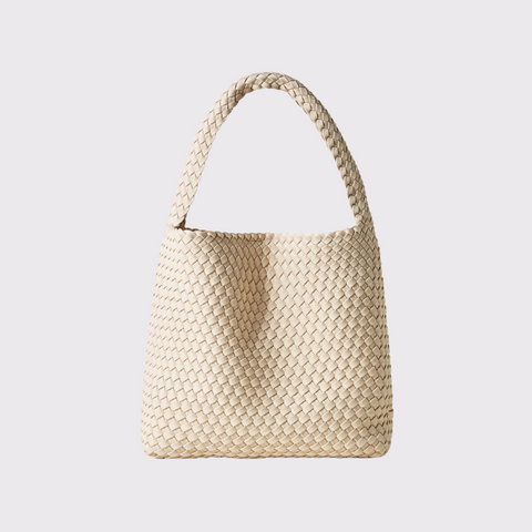 Naghedi Nomad Medium Hobo in Ecru