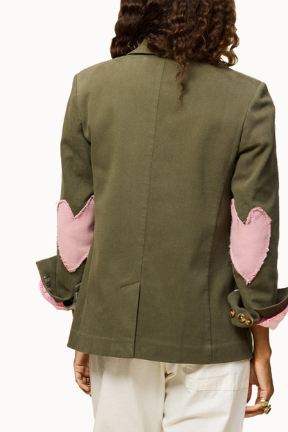 Workday Love Blazer - Army Green