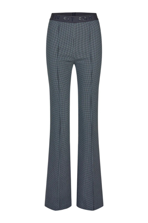 Patterned Jacquard Pants