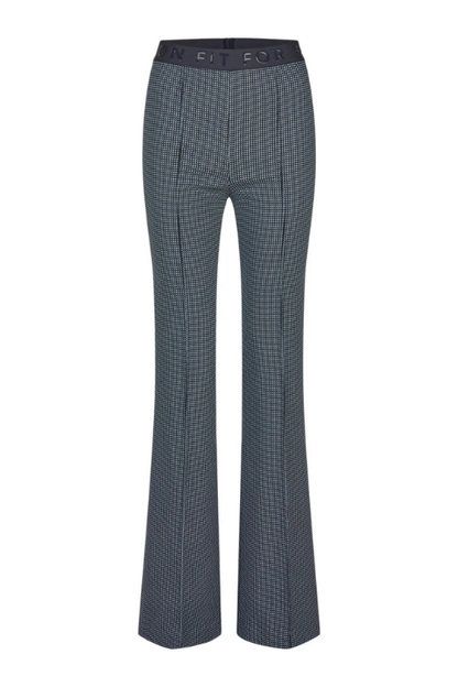 Patterned Jacquard Pants
