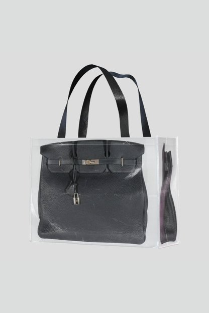 Designer Grocery Tote Black