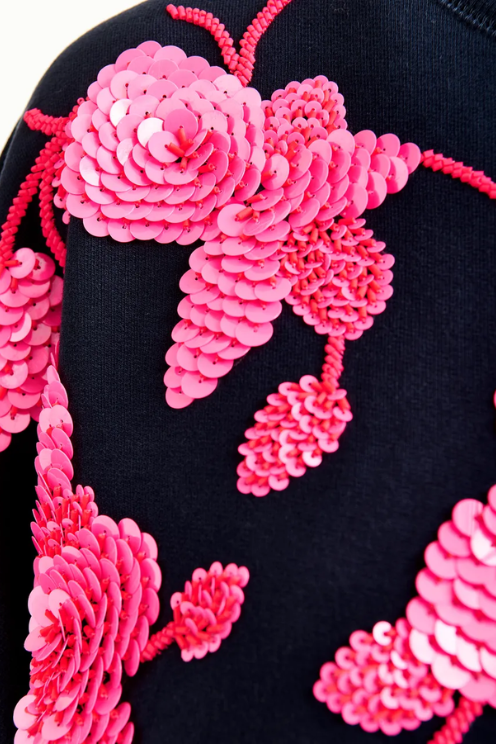 Jaga Cotton Embellished Sweatshirt