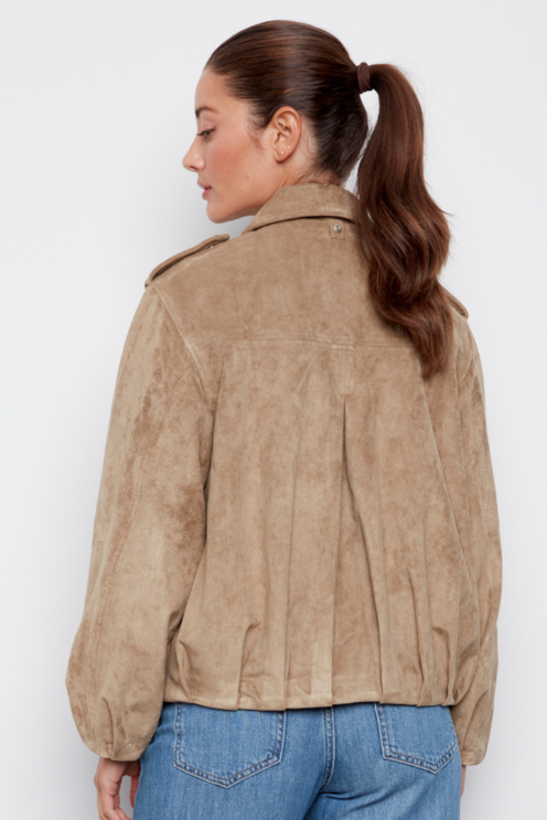 Cassidy Faux Suede Jacket