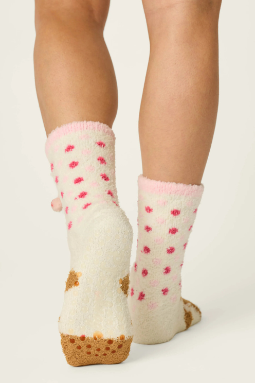 Gingerbread Girl & Polka Dot Socks
