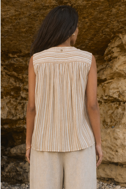 Amelia Stripe Blouse