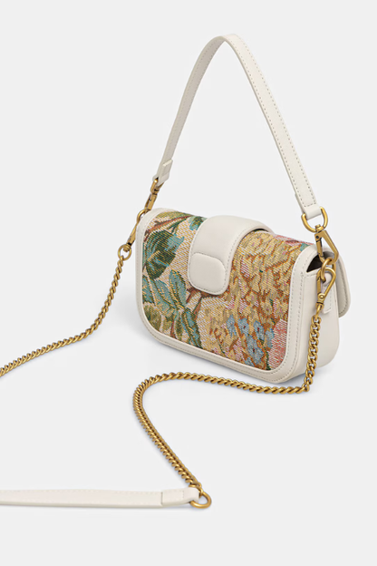 Floral Tapestry Infinity Bag