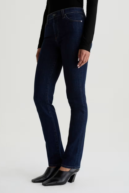 Mari Extended Mid-Rise Slim Straight