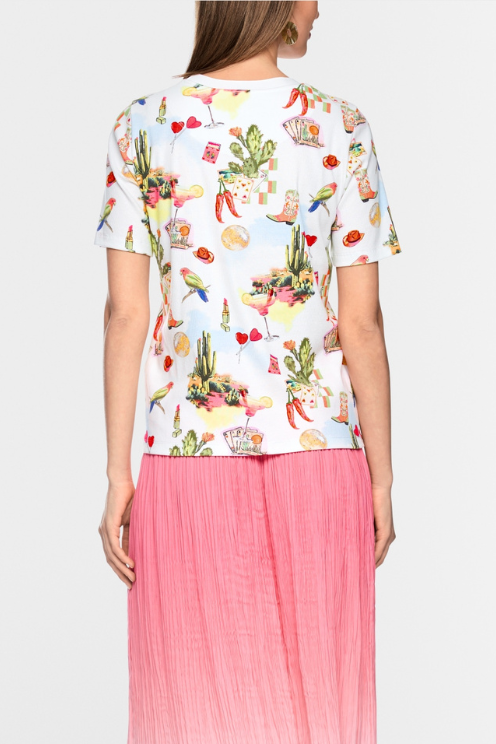 Desert Fiesta Print Tee