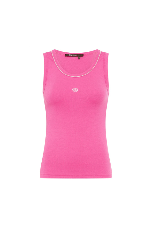 Ribbed Heart Tank