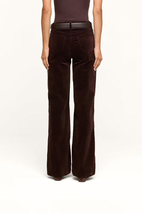 Scottie Velvet Wide-Leg Jean
