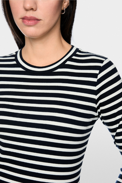 Floral Cuff Long Sleeve Tee