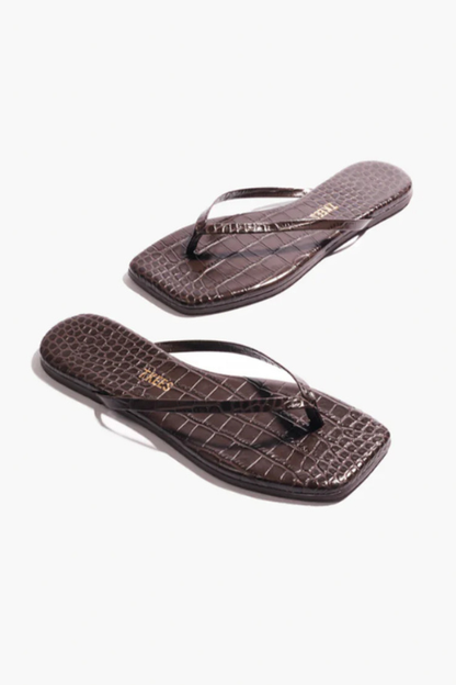 Square Toe Lilly in Croc
