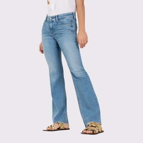 Cambio Paris Flared Summer Weight Stretch Denim