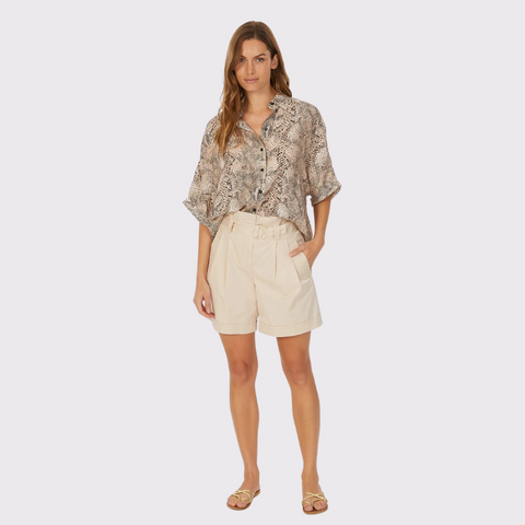 Marc Aurel Snake Print Blouse
