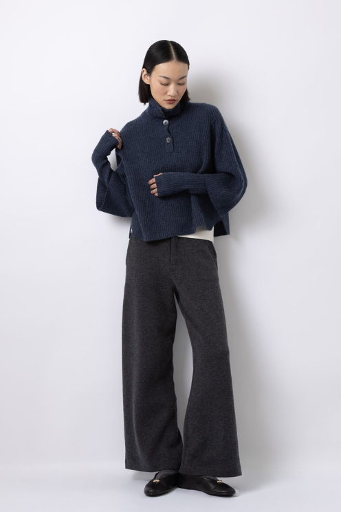 Textured Poncho Pullover