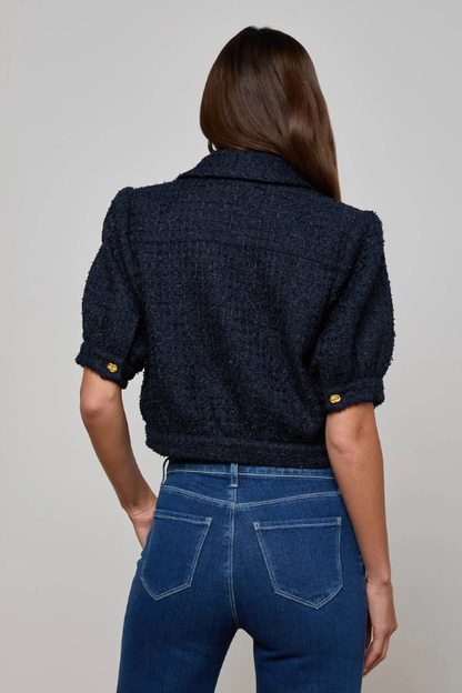Cove Cropped Tweed Jacket