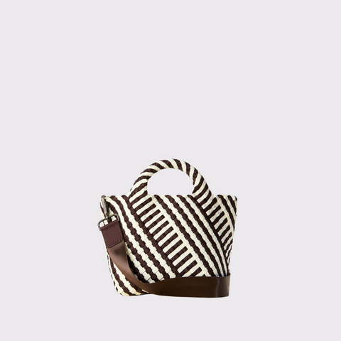 Naghedi St. Barths Small Tote Striped in Roma