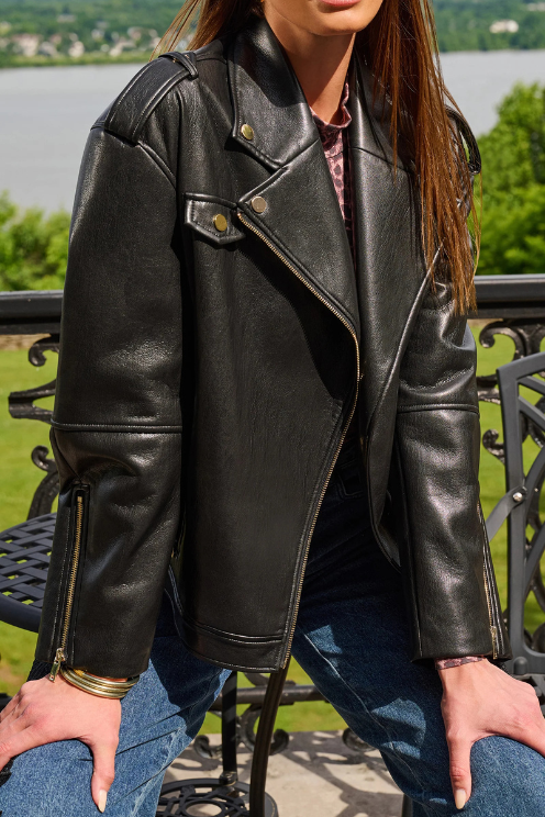 Amira Vegan Leather Jacket