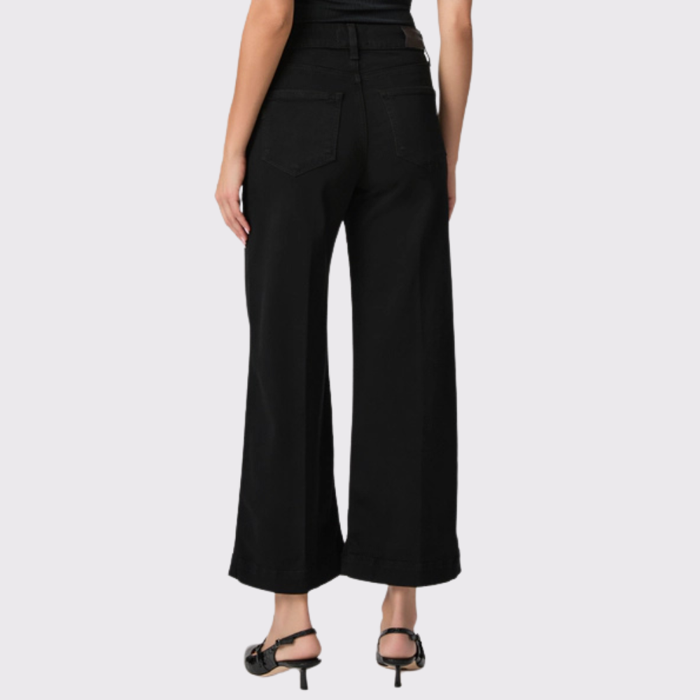 Paige Anessa Wide Leg Jean in Shadow
