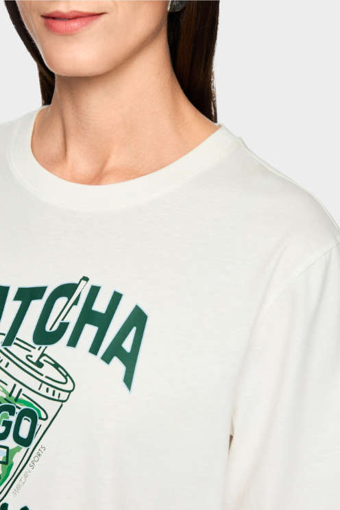 Matcha Print Graphic Tee