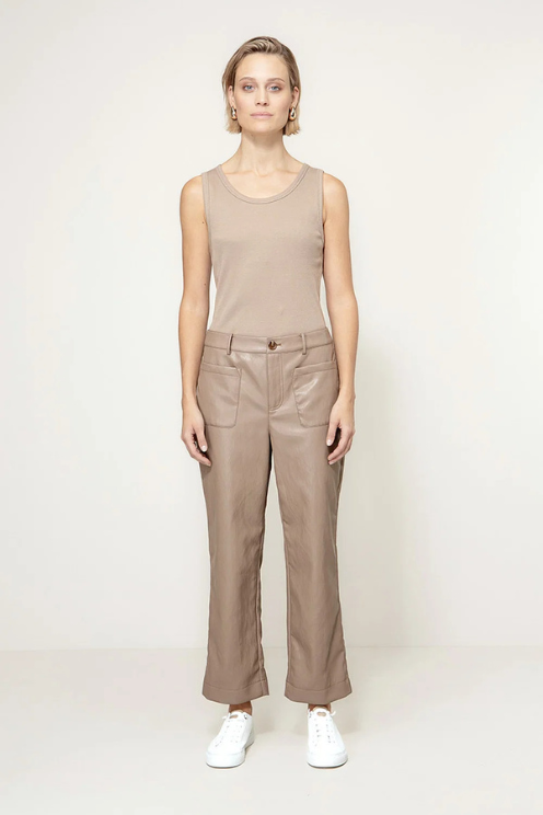Vegan Leather Pants