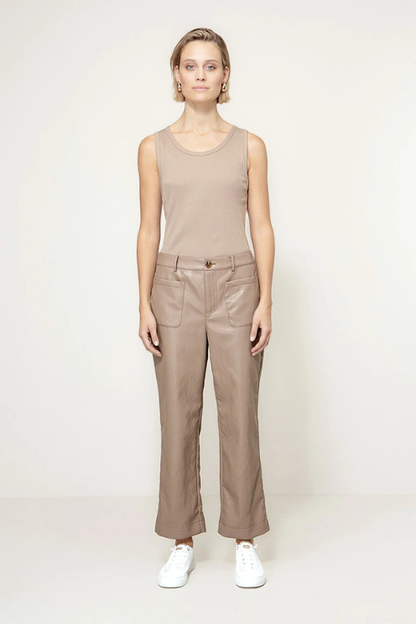 Vegan Leather Pants