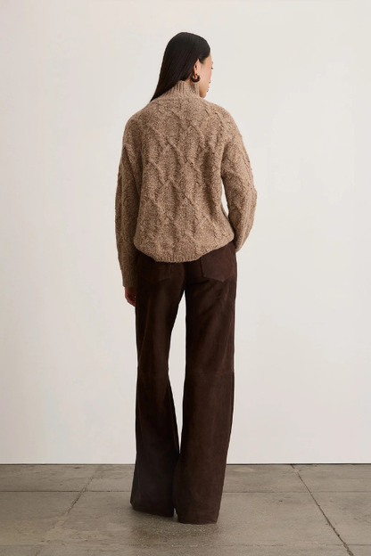 Opaline Sweater - Marled Caramel
