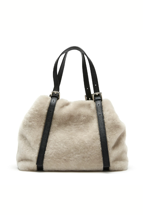 Meyer Shearling Tote Bag