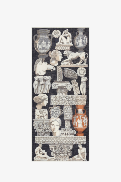 Archives Wool Scarf – Black