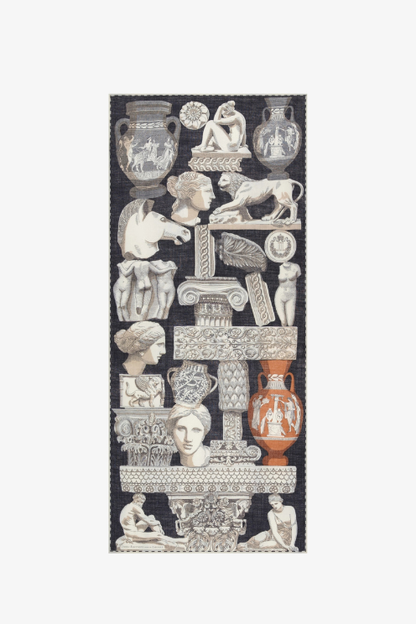 Archives Wool Scarf – Black