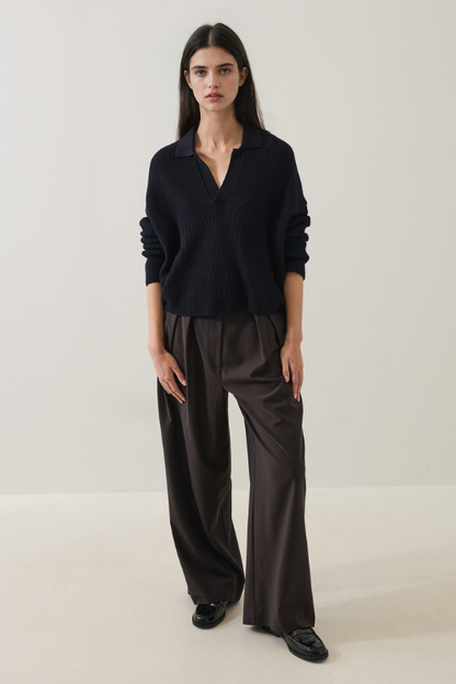 Merino Relaxed Polo