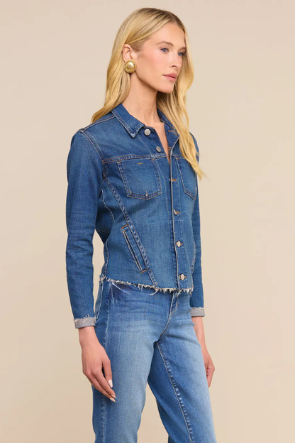 Janelle Slim Raw Jacket