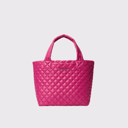Small Metro Tote Deluxe in Raspberry