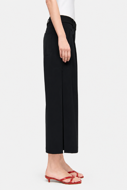 Celeste Wide Fit Cropped Trousers