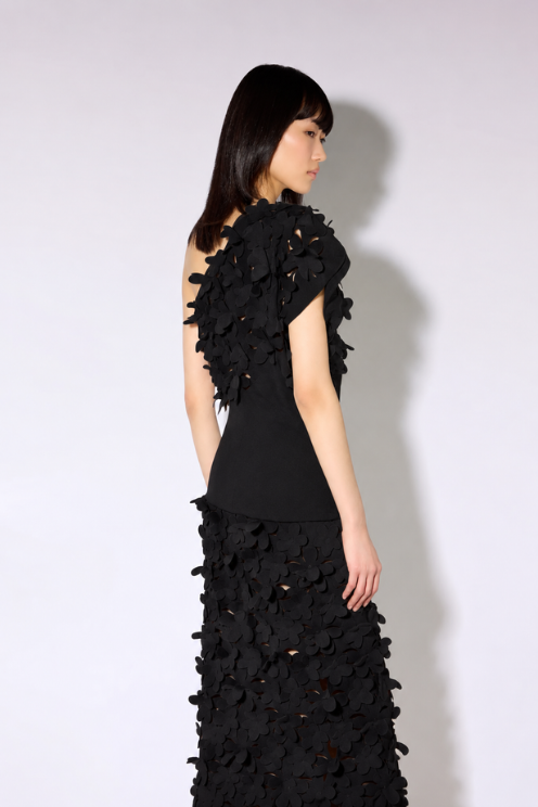 Henriette Floral Appliqué Top