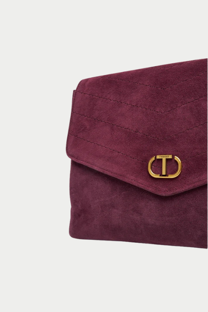 Reversible Suede Leather Handbag