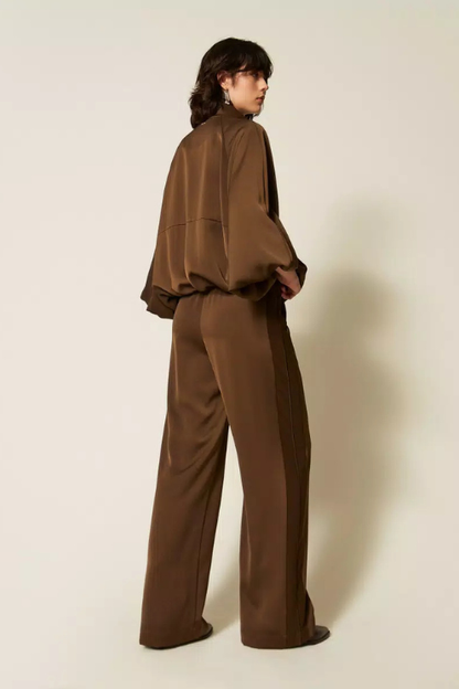 Satin Palazzo Trousers