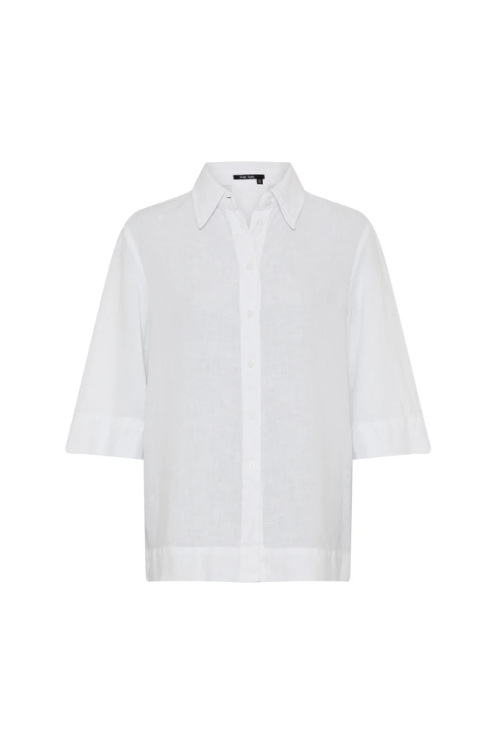 Relaxed Linen Blouse