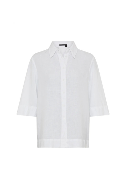 Relaxed Linen Blouse