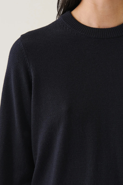 Merino Cropped Crewneck