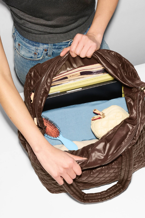 Walnut Large Metro Tote Deluxe