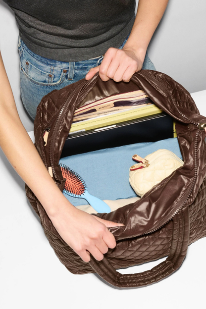 Walnut Large Metro Tote Deluxe
