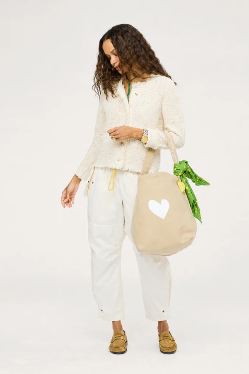 Speckled Fringe Beau-Lero Cardigan