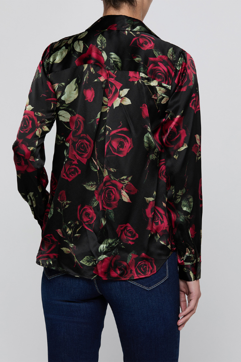 Tyler L/s Blouse - Romantic Rose