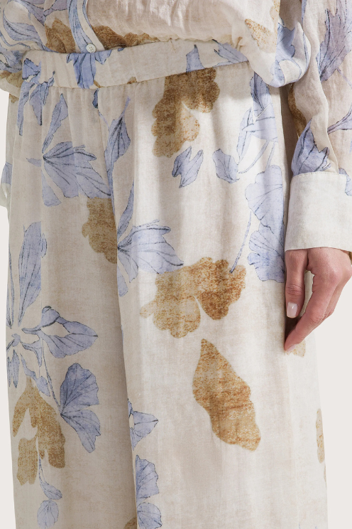 Ramie Voile Pants