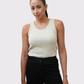 Wide Ribbed Fitted Tank&nbsp;
