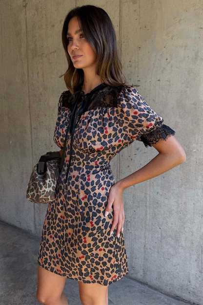 Cherry Leo Mini Lyla Dress