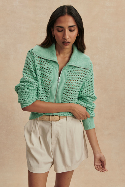 Eloise Zip-Through Knit