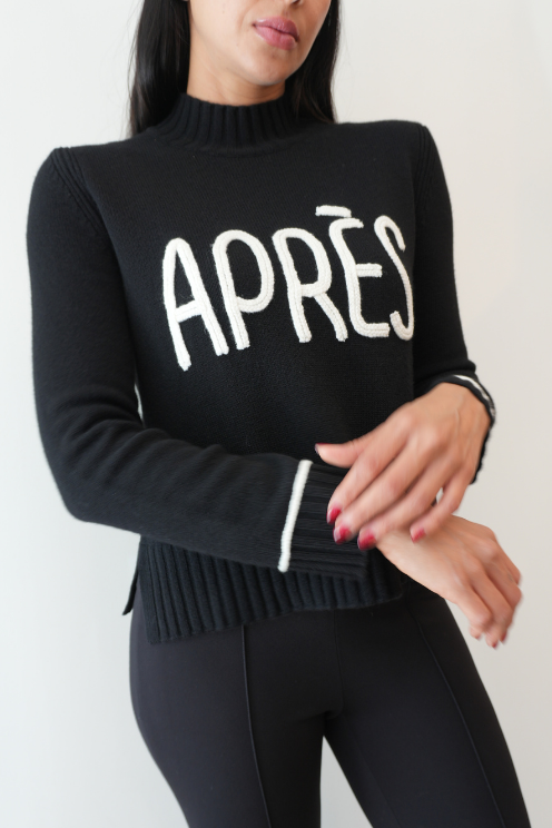 “Après” Mock Neck Sweater